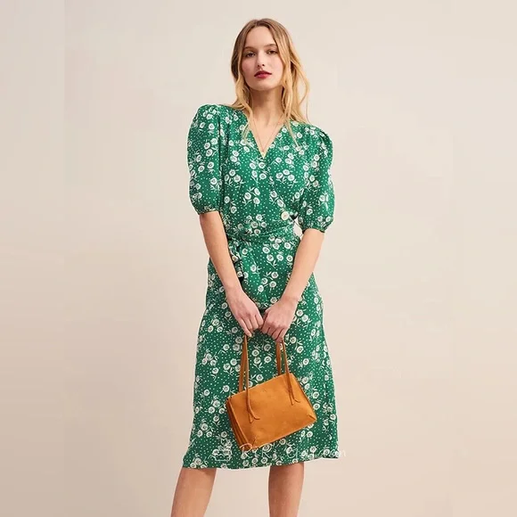 rouje green dress Green midi dress – Raella main image 0